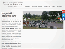 Tablet Screenshot of nagrobki-kamieniarstwo.com